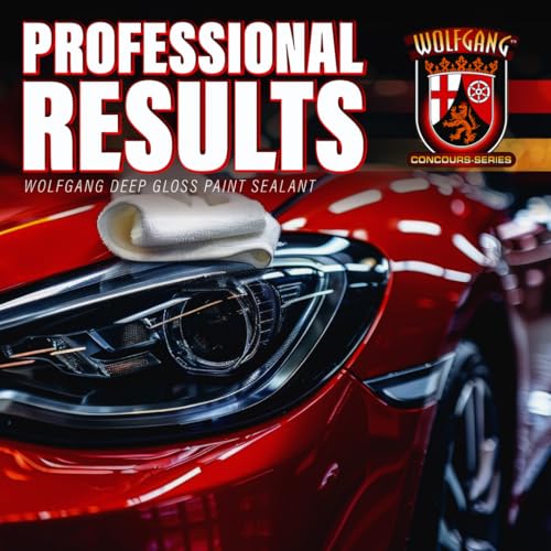 Wolfgang Deep Gloss Paint Sealant | High-Gloss Finish & Durable Protection | Hydrophobic Formula Repels Water & Contaminants | Easy Application for Long-Lasting Shine | WG-5500-FBA | 16 fl. oz.