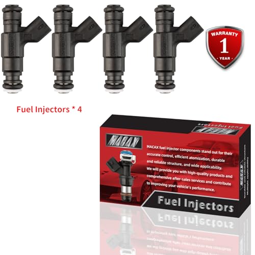 Set of 4 Fuel Injectors FJ967 13531487607 Replacement - size: FJ967