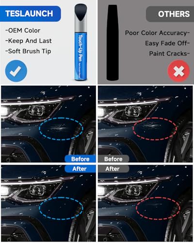 LH5X/Z2 Night Blue Metallic Touch Up Paint Compatible with Volkswagen Exact Match Touch Up Paint Car Scratch Repair - color: Night Blue Metallic(LH5X/Z2) Compatible with CC/e-Golf/EOS/Golf/Golf-Alltrack/Golf-SportWagen/GTI/Passat/Tiguan/Touareg