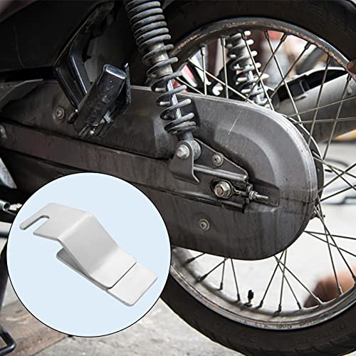 Motorcycle Tire Holder Hook,Off-Road Tire Removal Install Assistance Changer Tool for Dirt Bike,Tire Changing Tool - color: Silver