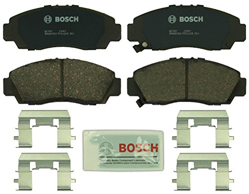 BOSCH BC787 QuietCast Premium Ceramic Disc Brake Pad Set - Front