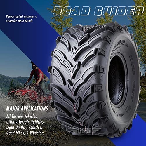 ROADGUIDER ATV Mud Tire 22x10-9 6PR for Honda Recon 250 Suzuki Ozark 250 - size: 22X10-9