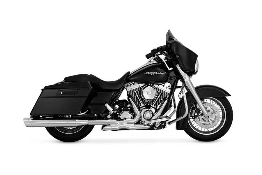 Vance & Hines 09-16 PowerDuals PCX Power Duals Headpipe Chrome Muffler TOURING/TRIKE