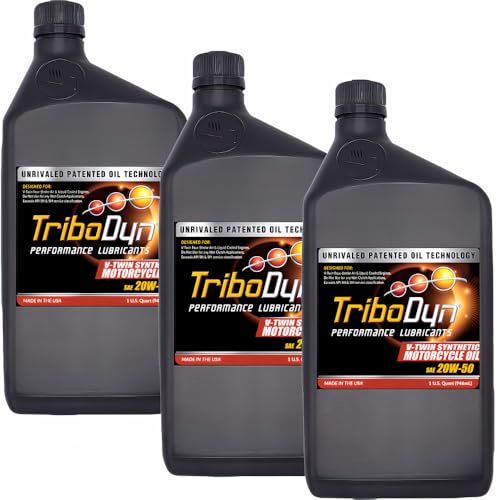 Ceramic SAE 20W-50 Synthetic V-Twin Motorcycle Oil - 3 Quart Pack - size: 3 Quart Pack