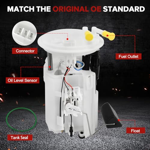 E8651M Electric Fuel Pump Module Assembly Compatible with Subaru Impreza Legacy Outback 2006-2011 2.5L H4 Replace# 42021AG110 FG1255 P76427M