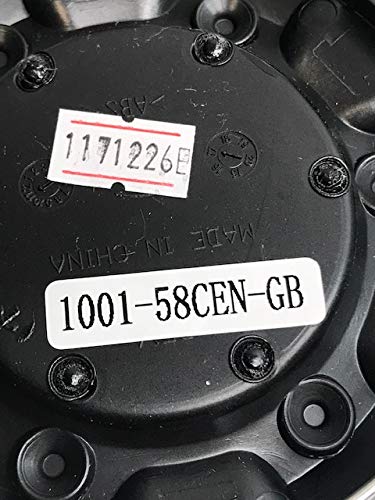 Fuel Wheels 1001-58CEN-GB Gloss Black Center Cap