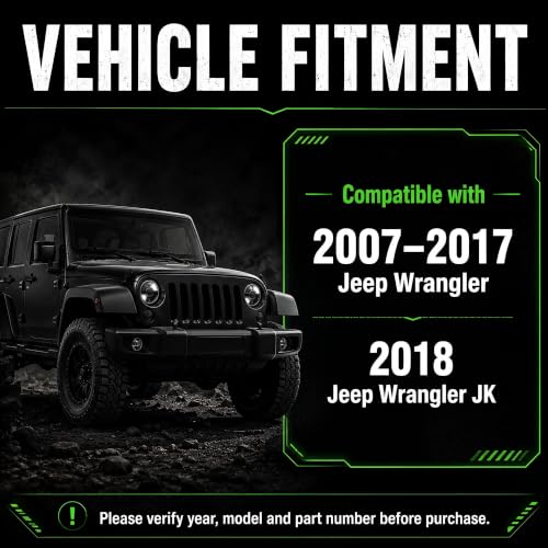 Steering Linkage Drag Link Tie Rod Kit for 07-17 Jeep Wrangler