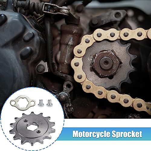 X AUTOHAUX 50cc 520 Style 14 Teeth 20mm ID Motorcycle Front Chain Sprocket