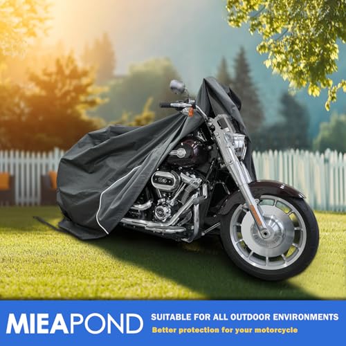 Motorcycle Cover for Harley Davidson Cruiser Softail Waterproof - size: 104"-Cruiser