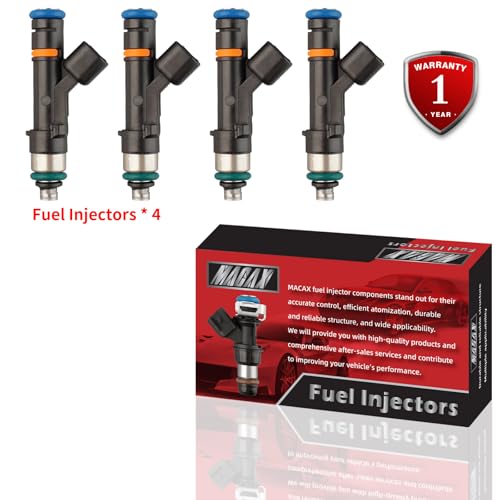 Set of 4 Fuel Injectors FJ993 8S4Z9F593A Replacement - size: FJ993