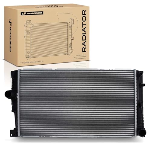 A-Premium Engine Coolant Radiator Assembly Compatible with BMW