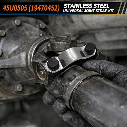 45U0505 Stainless U-Joint Strap Kit for GM 3R Series