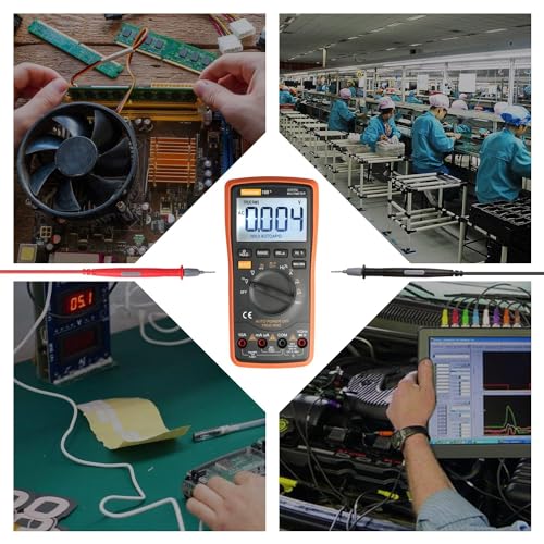 Auto Ranging Digital Multimeter TRMS 6000 - color: Orange