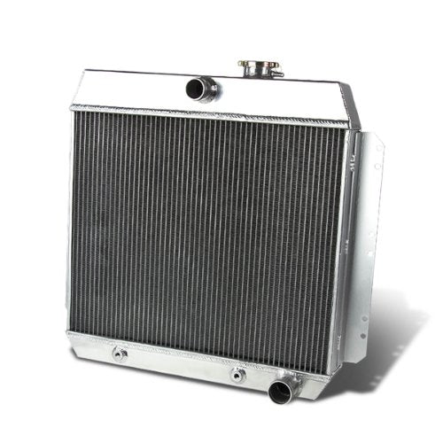 DNA Motoring RA-CHEVYT49-3 3-Row Full Aluminum Radiator Compatible with 49-52 Styleline/Fleetline, 53-54 One-Fifty Series/Two-Ten Series, 3.5L/ 3.8L/ 3.9L V8 - style: 49-52 Styleline MT