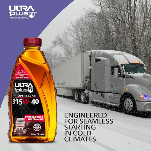 SAE 15W-40 Synthetic Blend Motor Oil API CK-4/SN 5 Gallon Pail - size: 5 Gallon Pail
