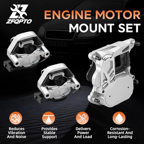 4G0399153A 381LE 4G0199381H Engine and Automatic Transmission Mount Fits for ssion Mounts for A6 A7 Quattro 3.0L 2012-2018