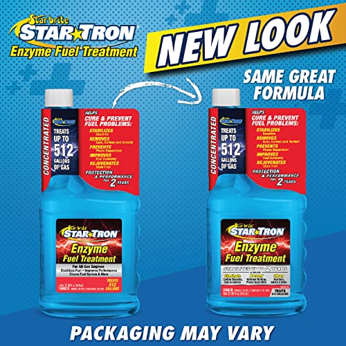 STAR BRITE Star Tron Enzyme Fuel Treatment - Gasoline - style: 32 Fl oz Standard Packaging