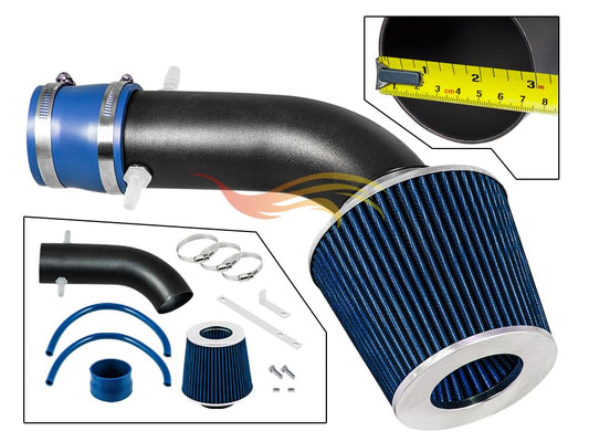 Short Ram Intake Kit for 02-03 TL Type-S/01-03 CL Type-S 3.2L V6 (Blue) - color: Black Blue