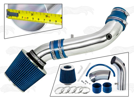 Short Ram Intake Kit for 07-11 Wrangler 3.8L V6 (Blue) - color: Blue