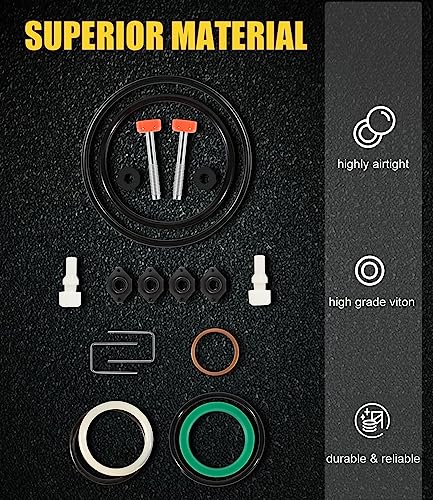 Yoursme 238286 Repair Kit Fit for Graco 300 5:1 Ratio Fire Ball 300 Oil Pumps Repairing, 238-286 Upper & Lower Repair Kit Fluid and Air Repair Parts Included #203876