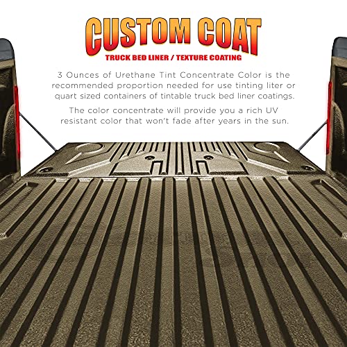 Custom Coat 3 Ounce, WWII Olive Drab, Bedliner Tint Concentrate - color: Authentic WWII Olive Drab, size: 3-Ounce (Pack of 1)