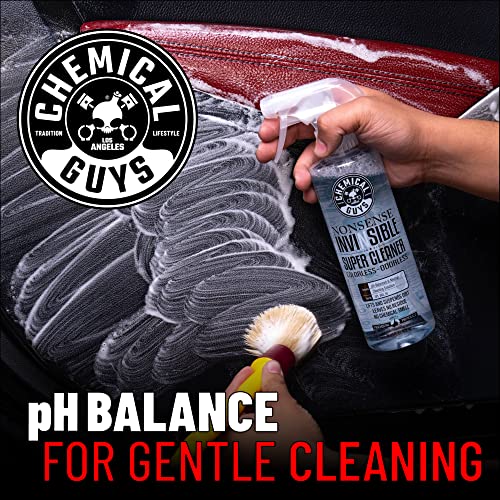 Chemical Guys Nonsense, Odorless Cleaner For Car Interior and Exterior All Purpose Cleaning Spray for Vinyl, Rubber, Plastic, Carpet, Upholstery, and Engine Bays Foaming Deep Cleaning Formula 16 oz - style: Nonsense 16 oz