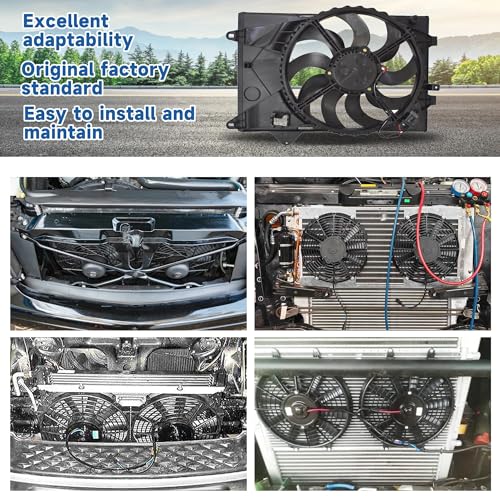Radiator Cooling Fan Replacement for Chevrolet Sonic 2012-2015 1.8L L4