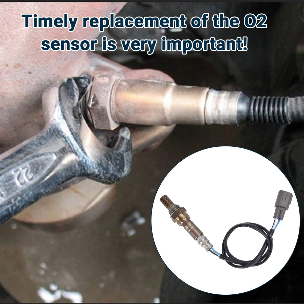 Nifeida 234-4732 O2 Sensor for Subaru Outback 2001-2009 Legacy 2004-2012 Forester 2004-2008 Impreza 2002-2014 Baja WRX STI for Saab 9-2X 02 Sensor Downstream 2.0 2.5 3.0L OE#22690AA490 - size: 234-4732