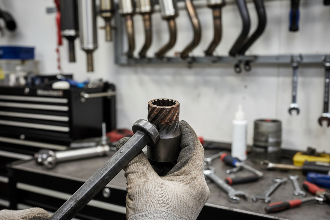 How to Extract a Rounded Exhaust Bolt Without Making the Repair Worse