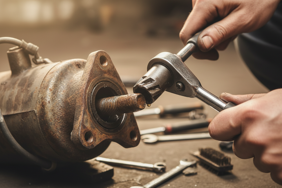 How to Remove a Rounded-Off Exhaust Bolt Without Making It Worse