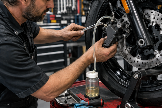 How to Bleed Motorcycle Brakes for a Firm Lever Feel: A Step-by-Step Guide to Removing Trapped Air