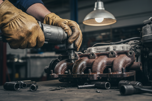 How to Safely Extract a Rounded-Off Exhaust Bolt Without Damaging the Manifold