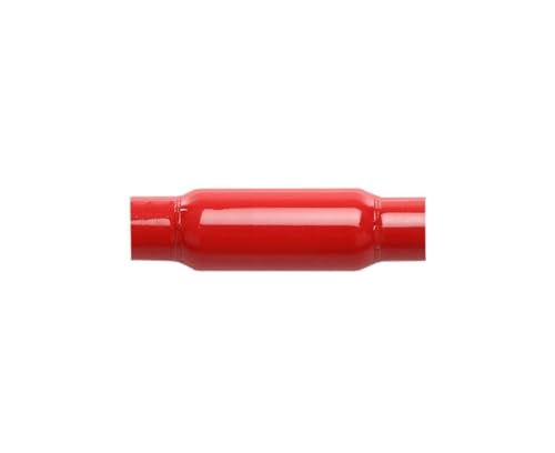 87522CB Cherry Bomb Resonator, 12inch OAL, 3-1/2 Body, 2.50" Inlet/Outlet