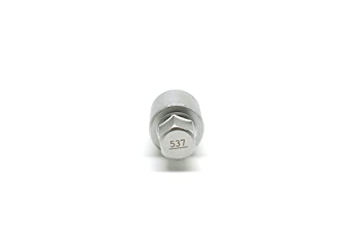 TEMO 537 Anti-Theft Wheel Lock Lug Nut Removal Socket Key for VW Audi VAG - size: Model 537 (1 Piece)