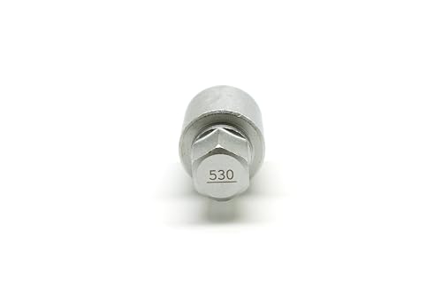 TEMO 530 Anti-Theft Wheel Lock Lug Nut Removal Socket Key for VW Audi VAG - size: Model 530 (1 Piece)