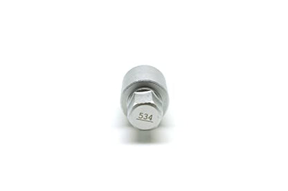 TEMO 534 Anti-Theft Wheel Lock Lug Nut Removal Socket Key for VW Audi VAG - size: Model 534 (1 Piece)