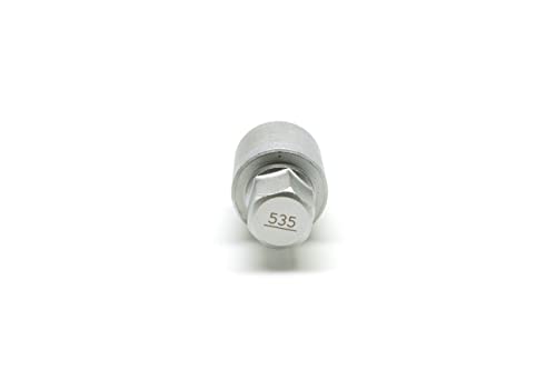 TEMO 535 Anti-Theft Wheel Lock Lug Nut Removal Socket Key for VW Audi VAG - size: Model 535 (1 Piece)