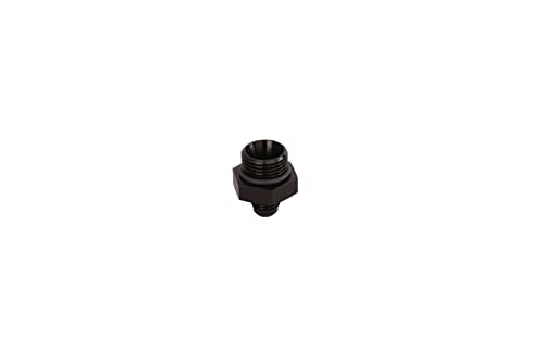 Aeromotive 15609 AN-10 O-ring Boss/AN-06 Male Flare Reducer Fitting, Blue - size: AN-06, style: ORB-10