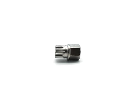 TEMO Abc4/15Pt Anti-Theft Wheel Lock Lug Nut Removal Socket Key for Vw Audi - size: ABC4/15PT