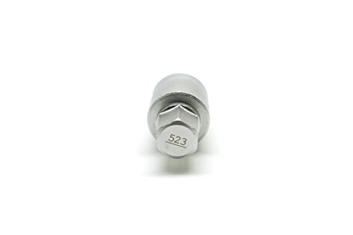 TEMO 523 Anti-Theft Wheel Lock Lug Nut Removal Socket Key for VW Audi VAG - size: Model 523 (1 Piece)