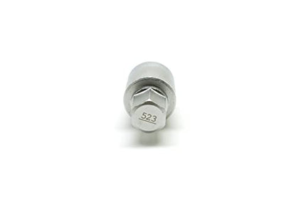 TEMO 523 Anti-Theft Wheel Lock Lug Nut Removal Socket Key for VW Audi VAG - size: Model 523 (1 Piece)