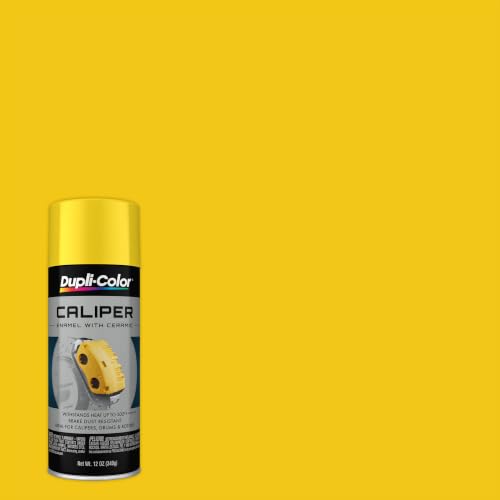 Dupli-Color Caliper Aerosol Paint, Gloss, Yellow, 11 oz