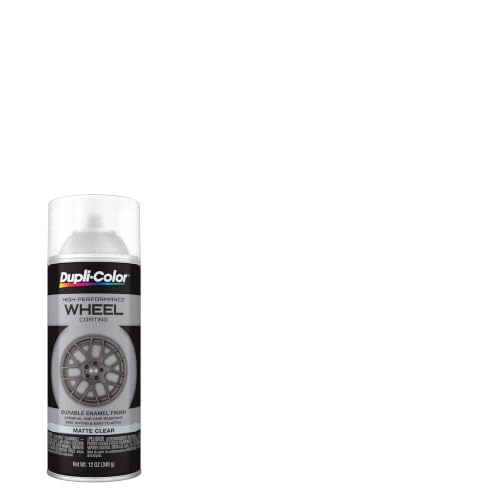 Dupli-Color Wheel Paint, Matte, Clear, 12 oz