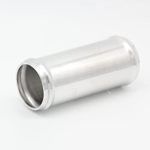 32mm(1.25") OD, Length 3" (76mm), Straight 1.25 Inch 6061 Aluminum Alloy Hose Joiner Tube Intercooler Pipe Connector High Class Glossy Polished Treatment Air Intake Tube with Bead Roll - size: OD 1.25" (32mm)