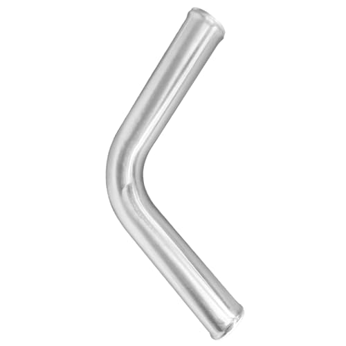 3" (76mm) OD 75 Degree Aluminum Alloy Tube Intercooler Pipe 23.5in (600mm) Length Air Intake Tube Aluminum Intercooler Pipe Aluminum Pipe Tube Brushed Finish Silver - size: L: 23.62"(600mm) 75 degree