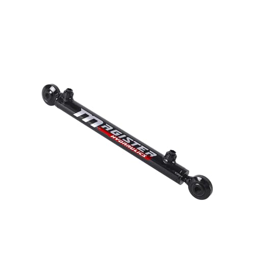 Swivel Ball Welded Hydraulic Cylinder - 2" Bore × 8" Stroke × 1.25" Rod Swivel Eye Hydraulic Ram - Double Acting Hydraulic Piston 3000 PSI - color: 2" Bore, size: 8" Stroke