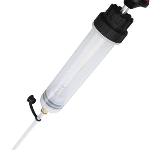 Automotive Fluid Extractor Pump, 500 cc Oil Extractor Pump with Hose, Sealed Upgraded Oil Change Pump, Lightweight Oil Suction Pump for Changing Transmission, Power Steering, and Brake Fluid - size: 500 cc with hose