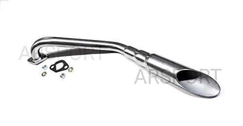 Exhaust Header pipe for MB200-2 / Hurricane 200X Minibike Mini Bike.