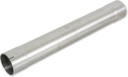 Universal T304 stainless steel Exhaust Pipe flared Tube-36" 3 Feet Length 6" ID,Muffler Replacement Pipe - size: 6"X36"