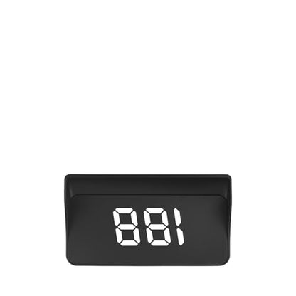 GPS Heads up Display for Cars with HD Large Font,USB Plug & Play Car HUD Head up Display for Speed Displays,Universal Digital Speedometer for Car with Adjustable Brightness (White) - color: White